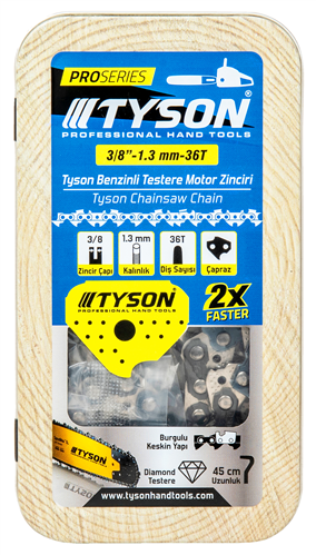 TYSON AĞAÇ KESME MOTOR ZİNCİRİ 325*0,50-68 T (4262)